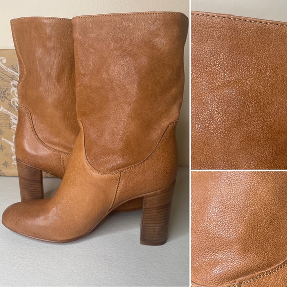 Free People Dakota Nappa Leather Boots EU38/US8 - Picture 7 of 16